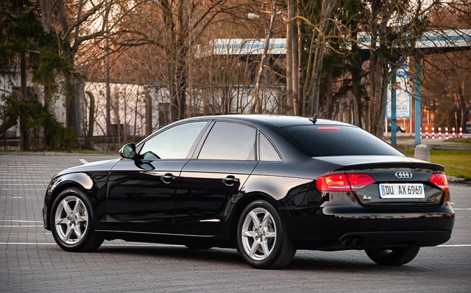 Audi A4 cena 28990 przebieg: 201547, rok produkcji 2008 z Orzysz małe 596